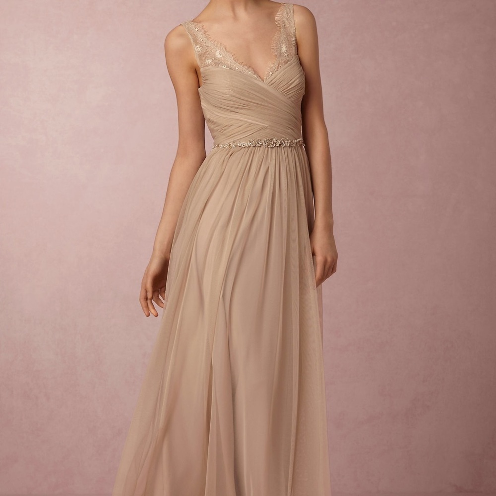 BDHLN Fleur dress NWOT sandstone size 6